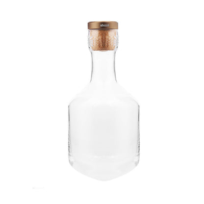Shaze Rose Cage Decanter - For Wine Liquor Scotch Bourbon Vodka - 1000 Ml