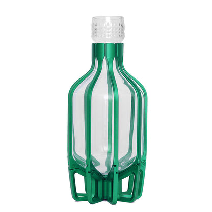 Shaze Green Cage Decanter For Wine, Liquor, Scotch, Bourbon, Vodka 1000 ml