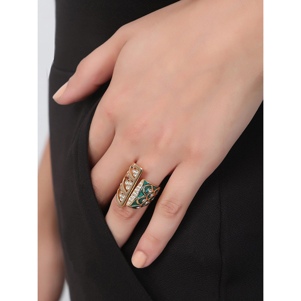 Shaze Radice Green Ring
