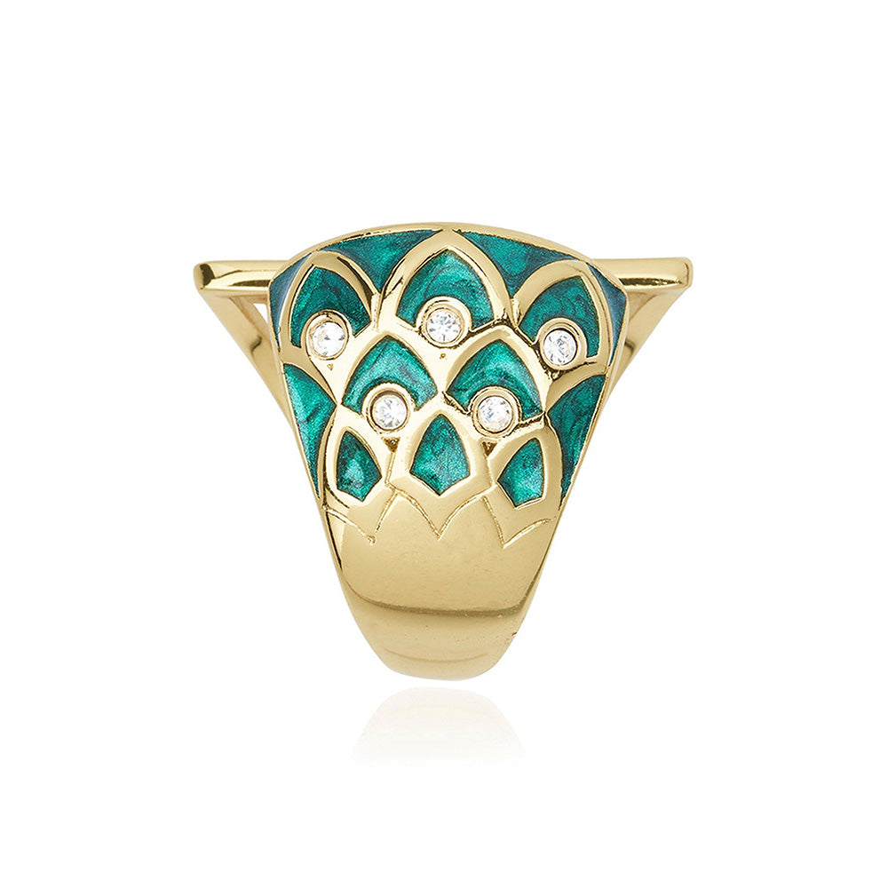 Shaze Radice Green Ring