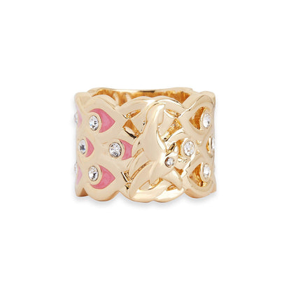 Shaze Erba Zircon Pink Ring