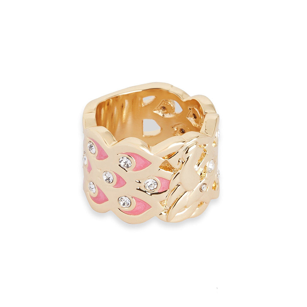 Shaze Erba Zircon Pink Ring