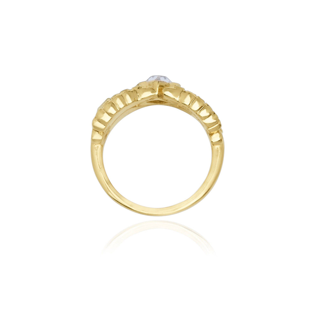 Shaze Verona Classic Green Ring