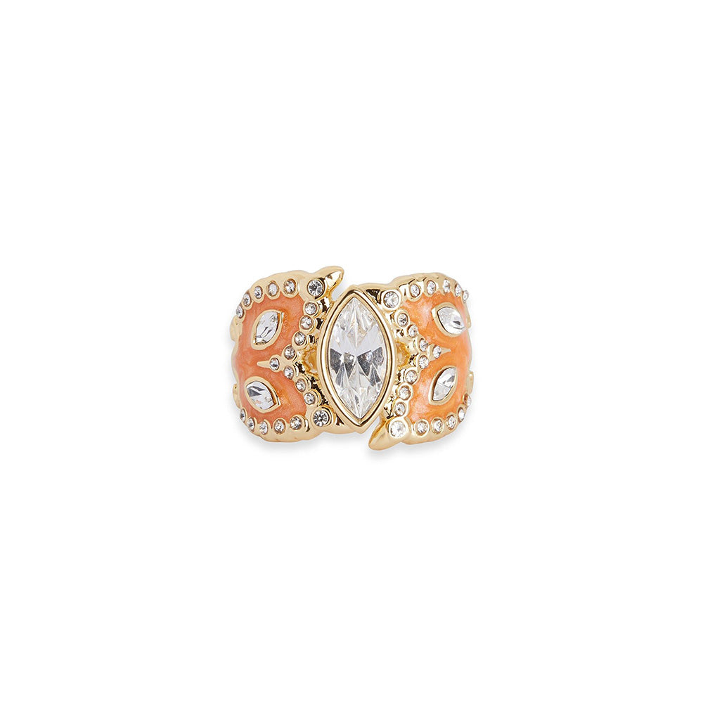 Shaze Verona Classic Orange Ring