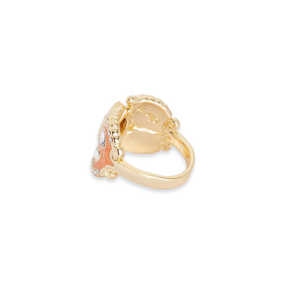 Shaze Verona Classic Orange Ring