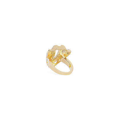 Shaze Metropolitan Studded Cubic Zirconina Ring Size 6