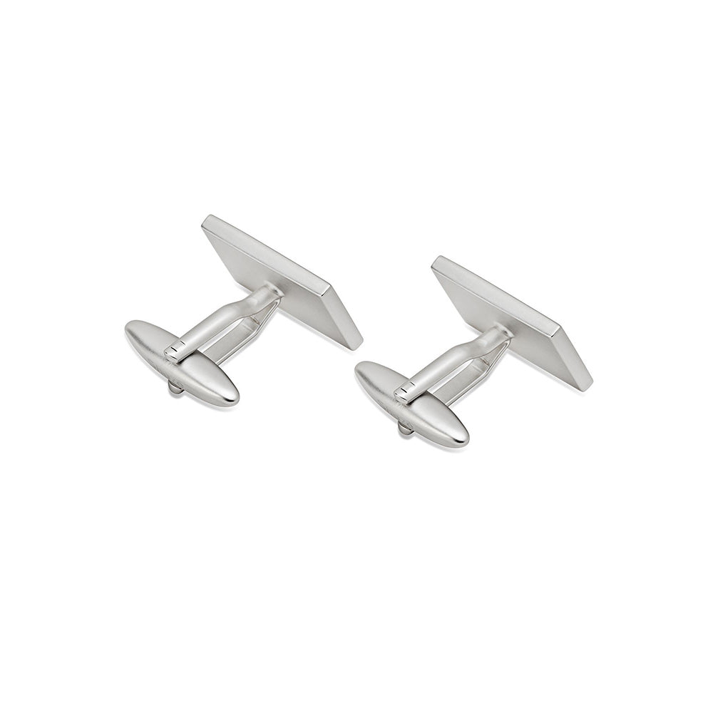 Shaze Mixtape Black and Silver Cufflinks