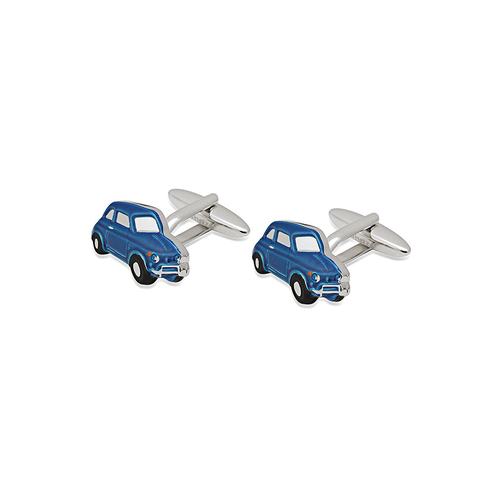 Shaze Route 66 Blue Cufflinks