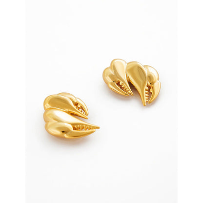 Shaze Ocean's Crown Stud Earrings