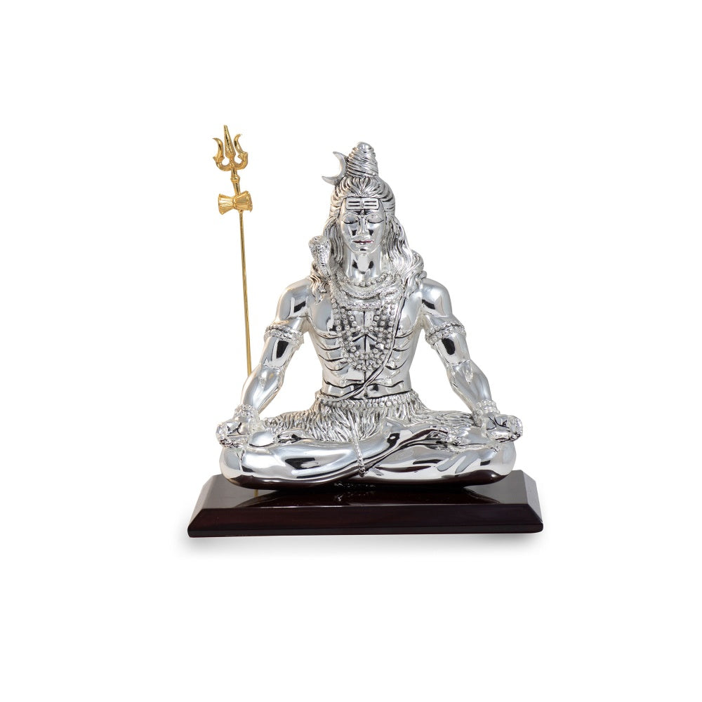 Shaze Transcendence- Meditating Shiva Figurine