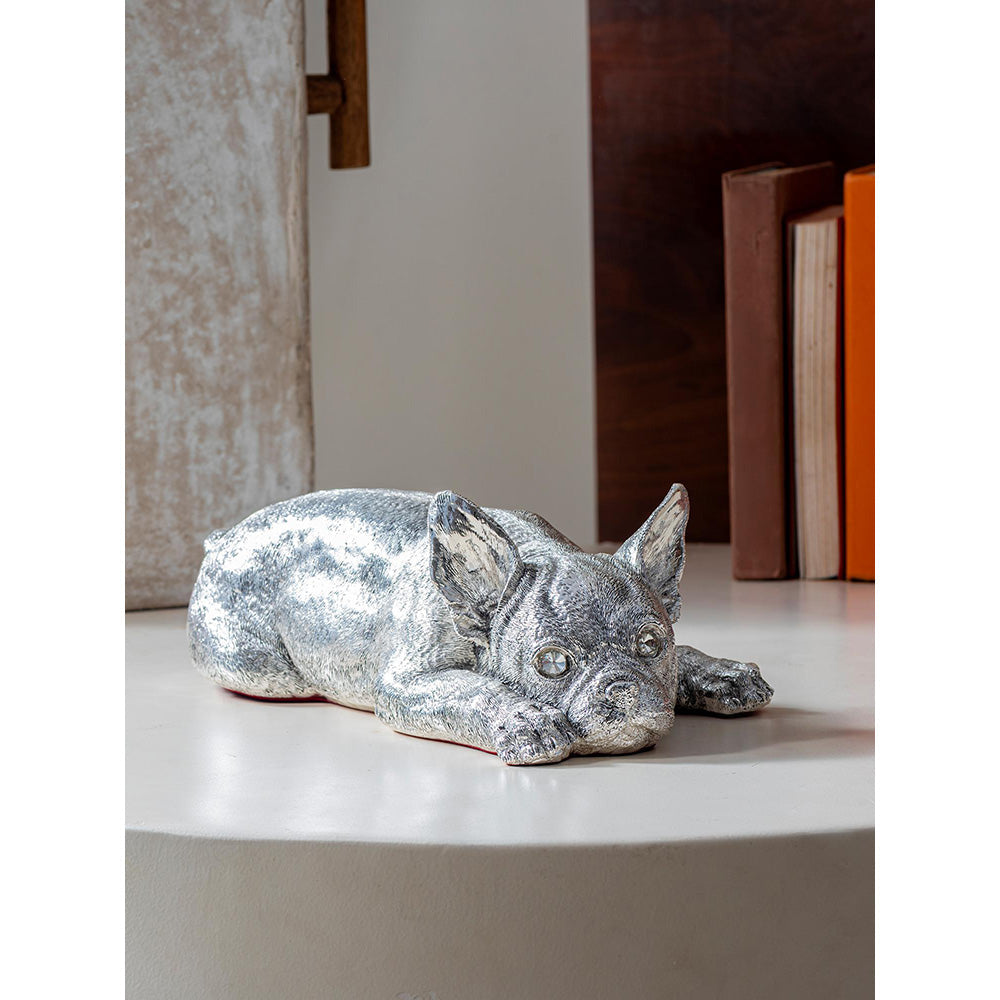 Shaze Silver Argentum Canis Figurine