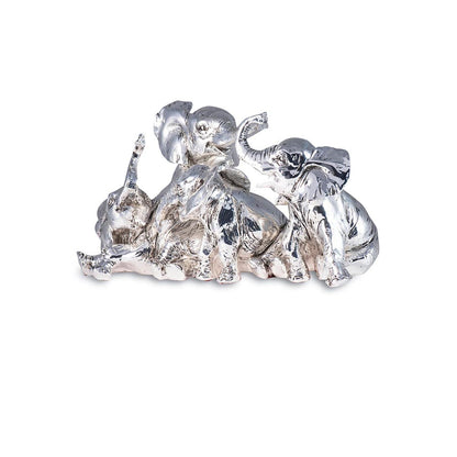 Shaze Silver Tusklets Figurine