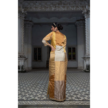 Sheela Suthar Multi-Colour Signature Tissue Maxi Dress