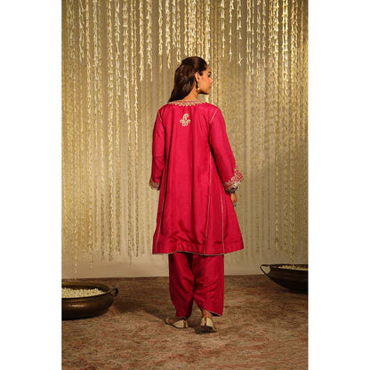 Sheetal Batra Meher Kurta & Salwar-Pink (Set of 2)
