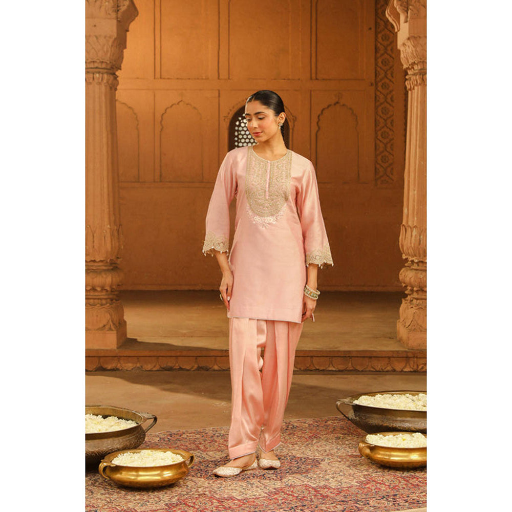Sheetal Batra Arisa - Blush Pink Kurta With Salwar