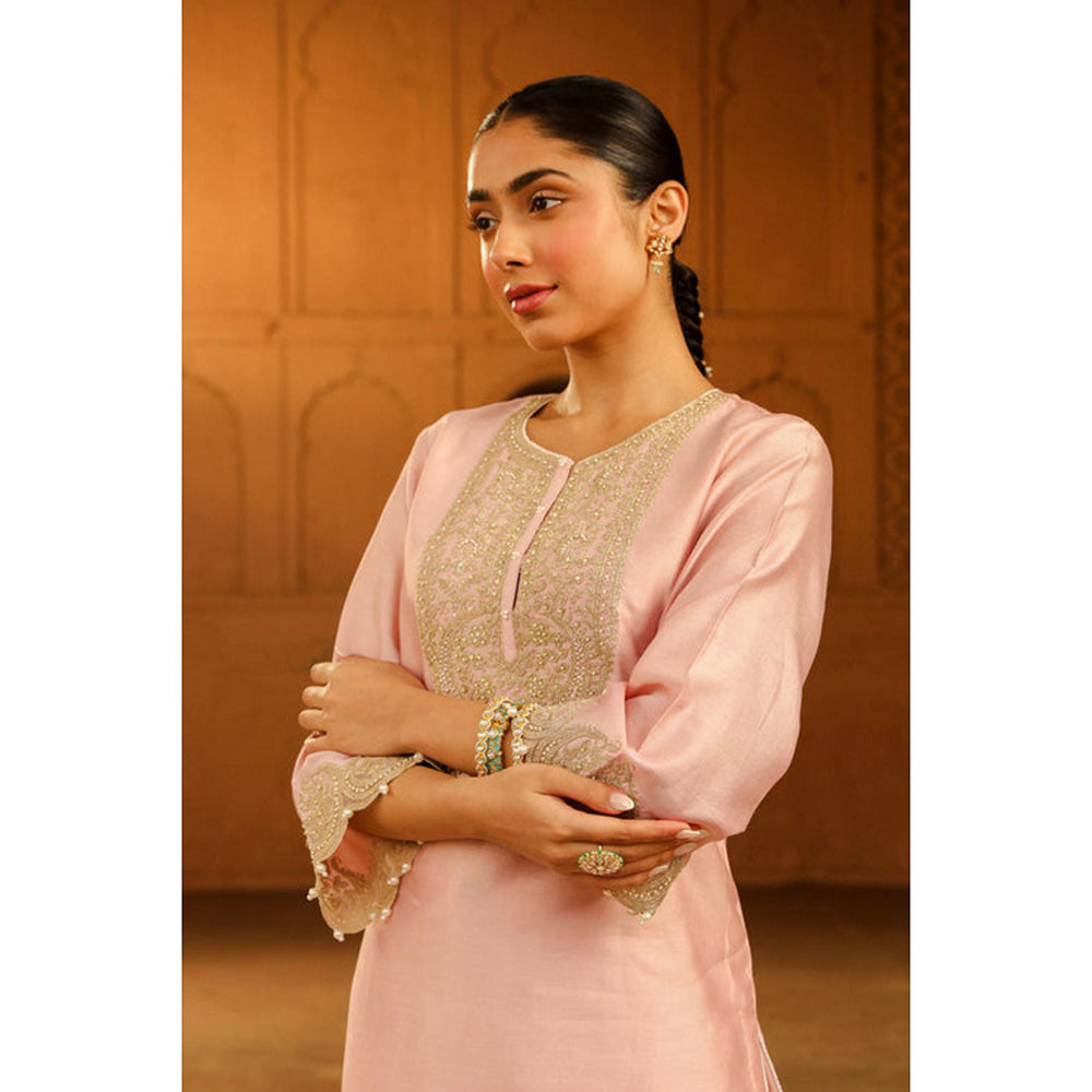 Sheetal Batra Arisa - Blush Pink Kurta With Salwar