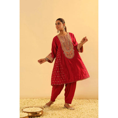 Sheetal Batra Falisha - Short Kalidaar Choga With Salwar