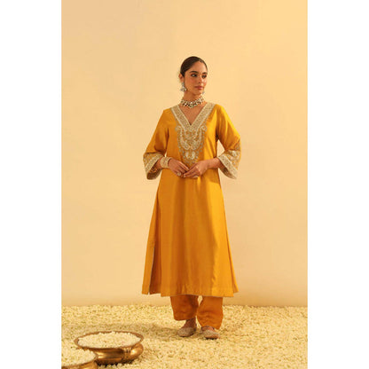 Sheetal Batra Shazana - Long A-Line Choga With Salwar