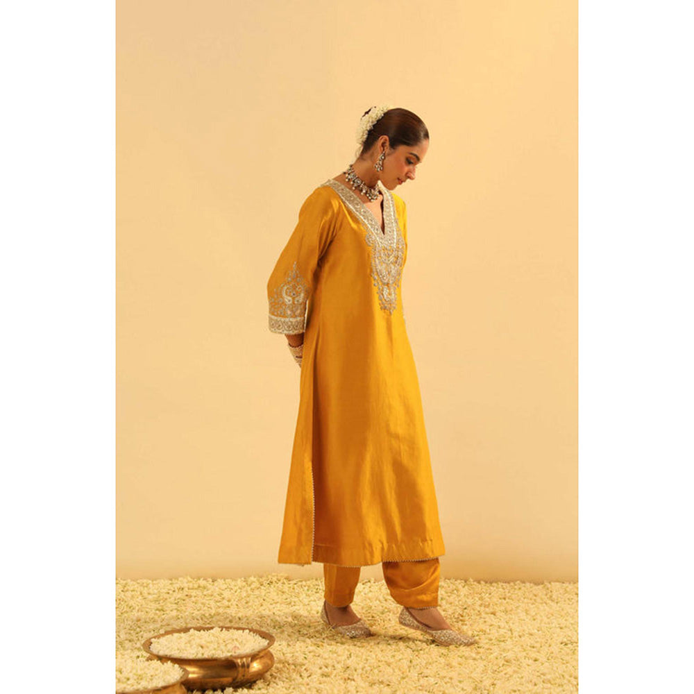 Sheetal Batra Shazana - Long A-Line Choga With Salwar