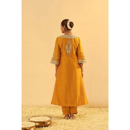 Sheetal Batra Shazana - Long A-Line Choga With Salwar