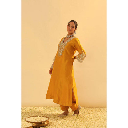 Sheetal Batra Shazana - Long A-Line Choga With Salwar And Dupatta