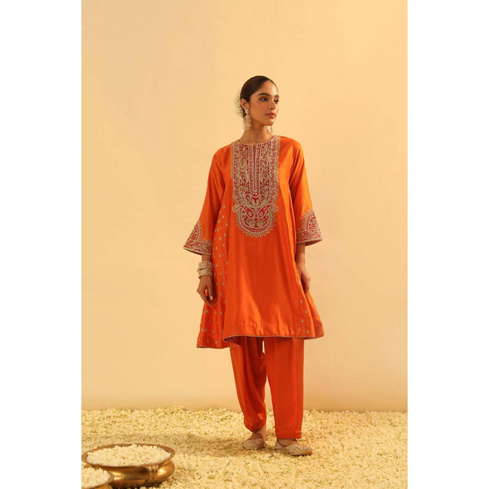 Sheetal Batra Falisha - Short Kalidaar Choga With Salwar