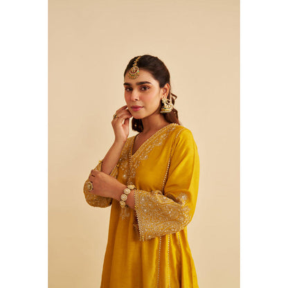 Sheetal Batra Niyah - Mustard Short Chauga With Salwar (Rts)