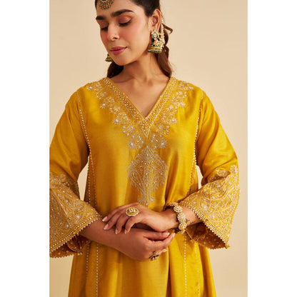 Sheetal Batra Niyah - Mustard Short Chauga With Salwar (Rts)