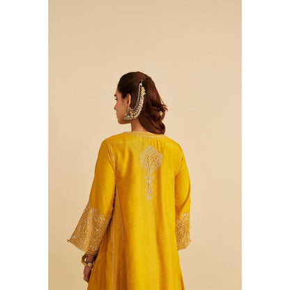 Sheetal Batra Niyah - Mustard Short Chauga With Salwar (Rts)