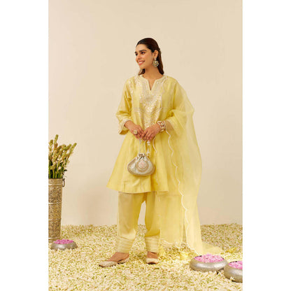 Sheetal Batra Aiza - Short Chauga With Salwar And Dupatta