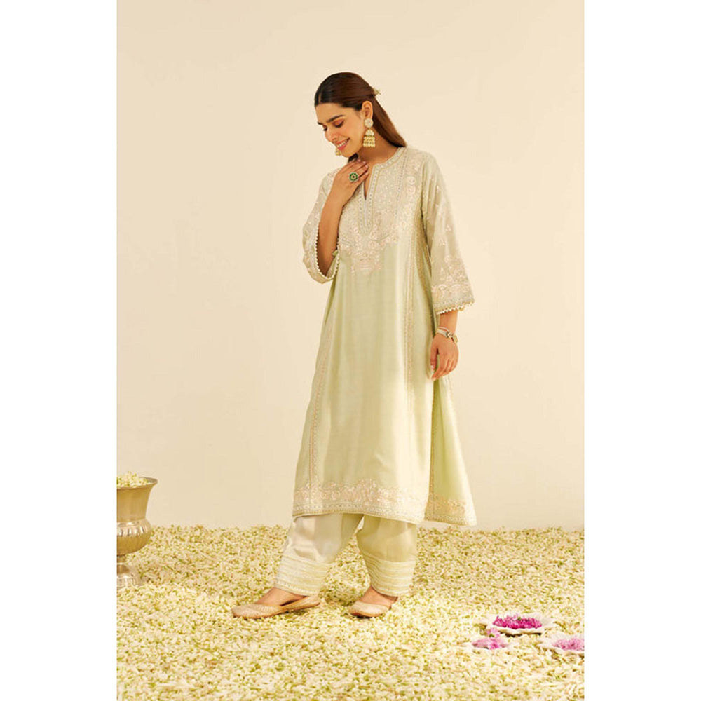 Sheetal Batra Maaroofa - Long Chauga With Salwar And Dupatta