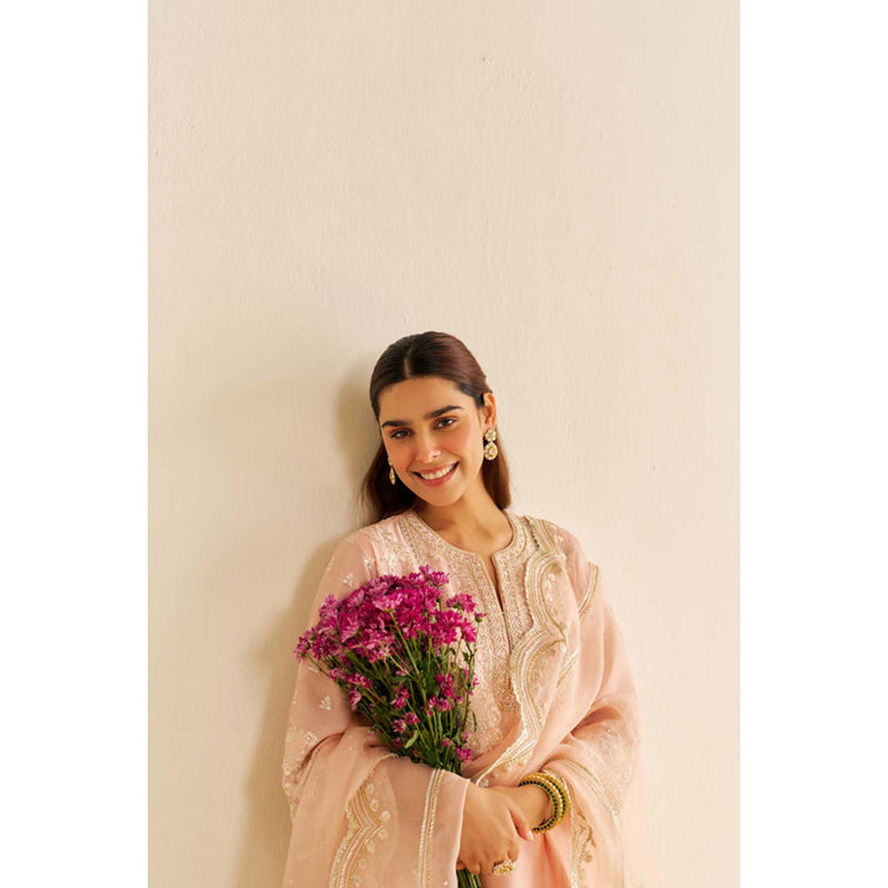 Sheetal Batra Maaroofa - Long Chauga With Salwar And Dupatta