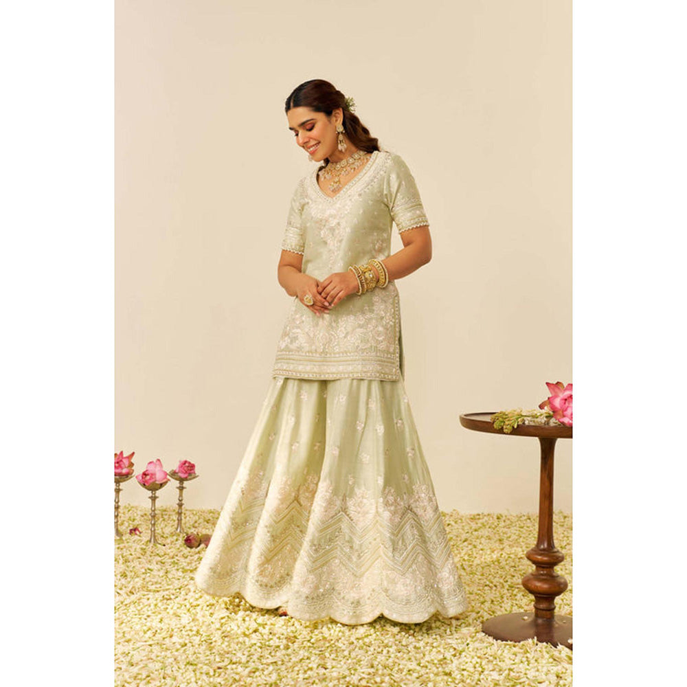 Sheetal Batra Sameeha - Short Kurta With Sharara