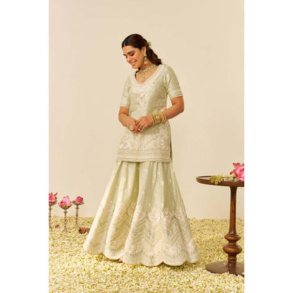 Sheetal Batra Sameeha - Short Kurta With Sharara