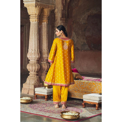 Sheetal Batra Hafsa - Mustard Chauga With Salwar