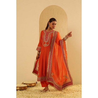 Sheetal Batra Saanjh - A-Line Kurta With Salwar And Dupatta