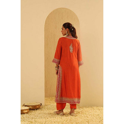 Sheetal Batra Saanjh - A-Line Kurta With Salwar And Dupatta