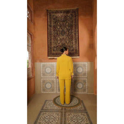 Shilpsutra Mustard Co-Ord Set
