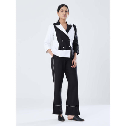 Shibui Multi-Color Clay Blazer and Pant (Set of 2)