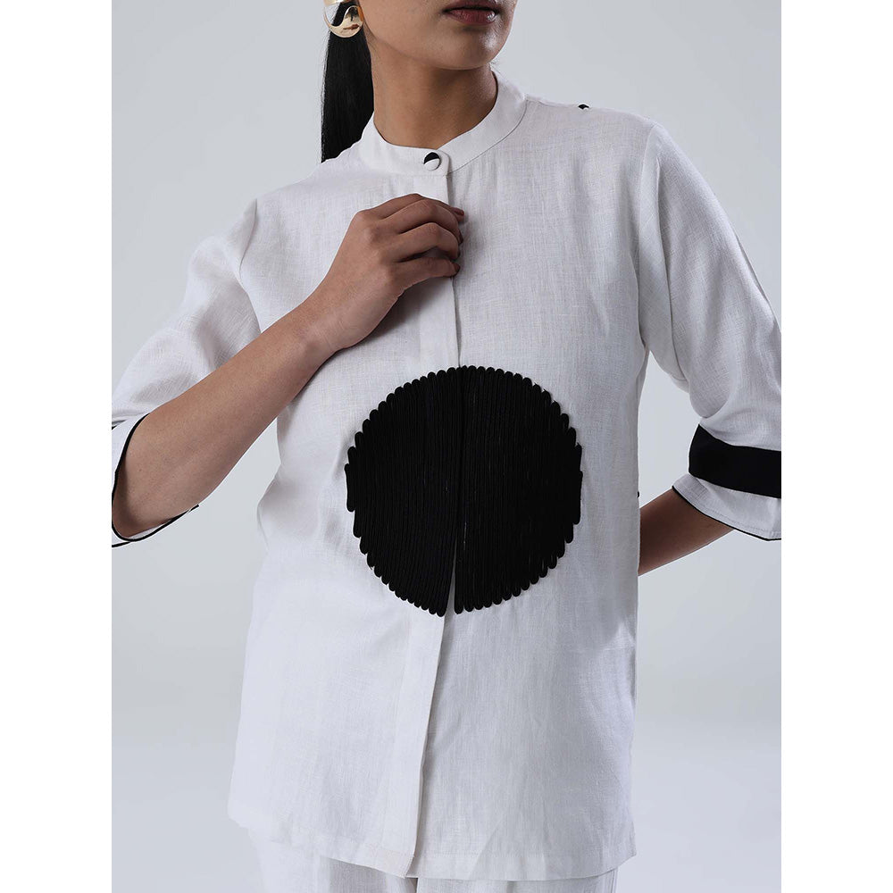 Shibui White Solitaire Shirt