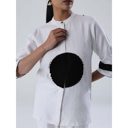 Shibui White Solitaire Shirt