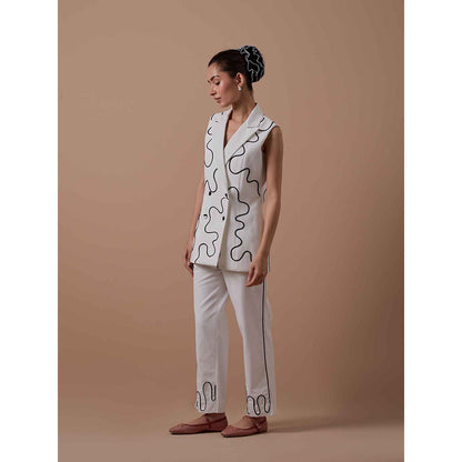 Shibui Soulful Co-Ord - White (Set of 2)