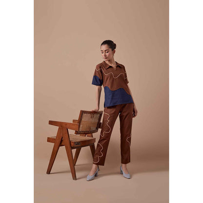 Shibui Mocha Co-ord - Multi-Color (Set of 2)