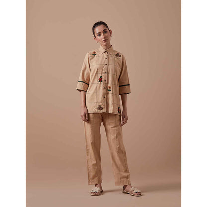 Shibui Amethyst Co-ord - Peach (Set of 2)