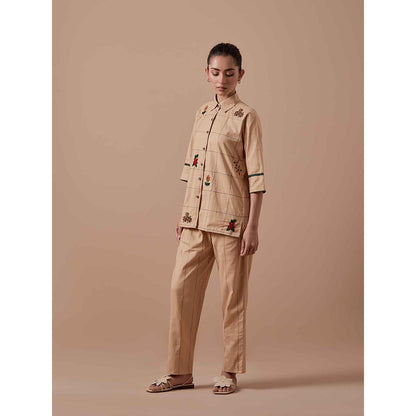 Shibui Amethyst Co-ord - Peach (Set of 2)