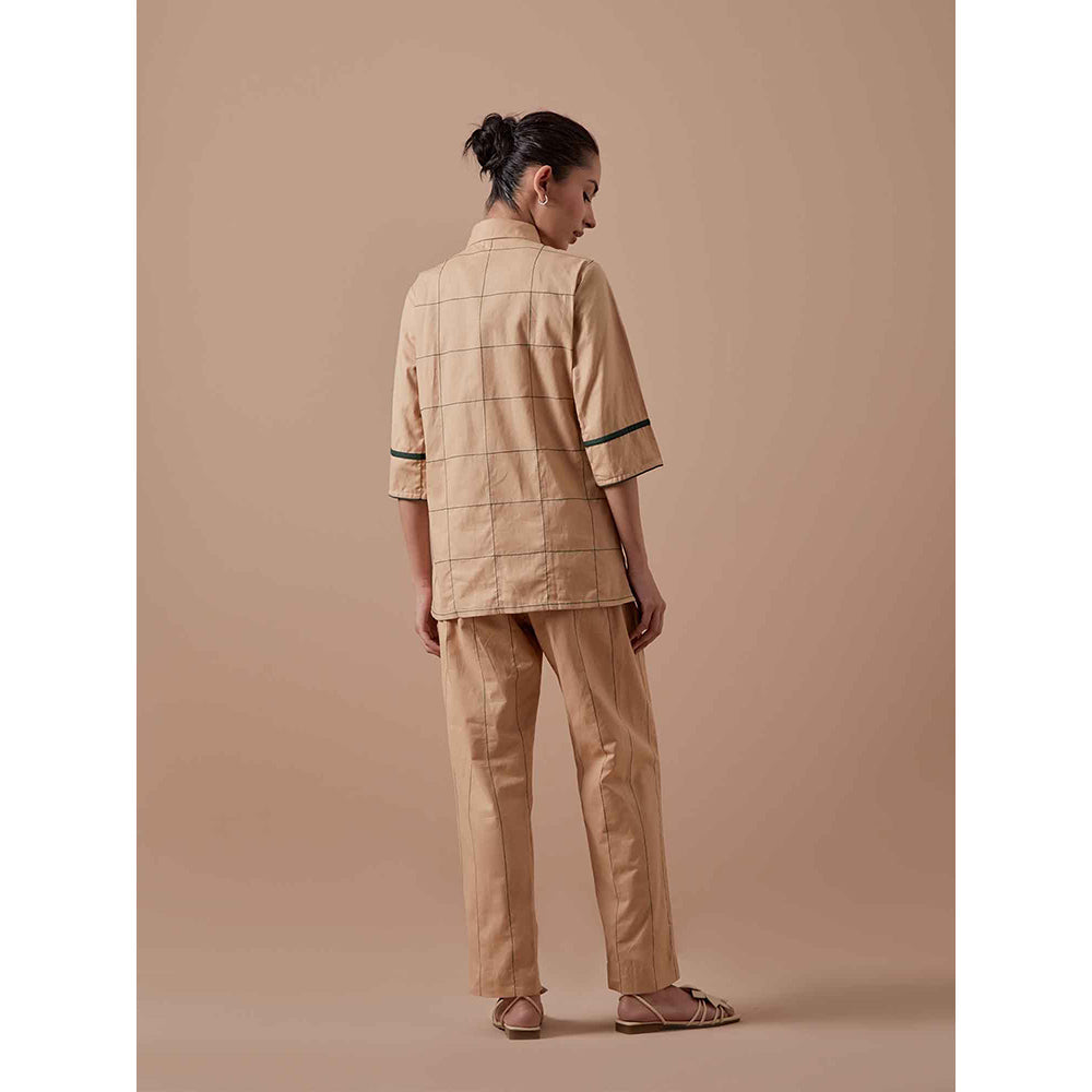 Shibui Amethyst Co-ord - Peach (Set of 2)