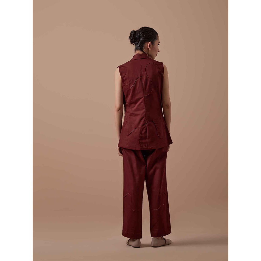 Shibui Dusk Pant - Maroon