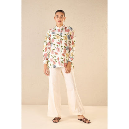 Shivani Bhargava Multi-Colour Floral Co-Ord (Set of 2)