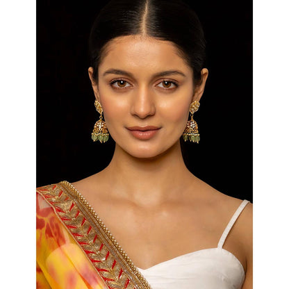 Shlok Jewels Keshava Jhumki Earrings