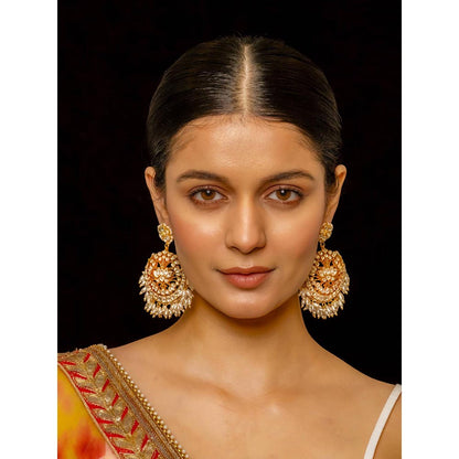 Shlok Jewels Madhu Chandbali Earrings